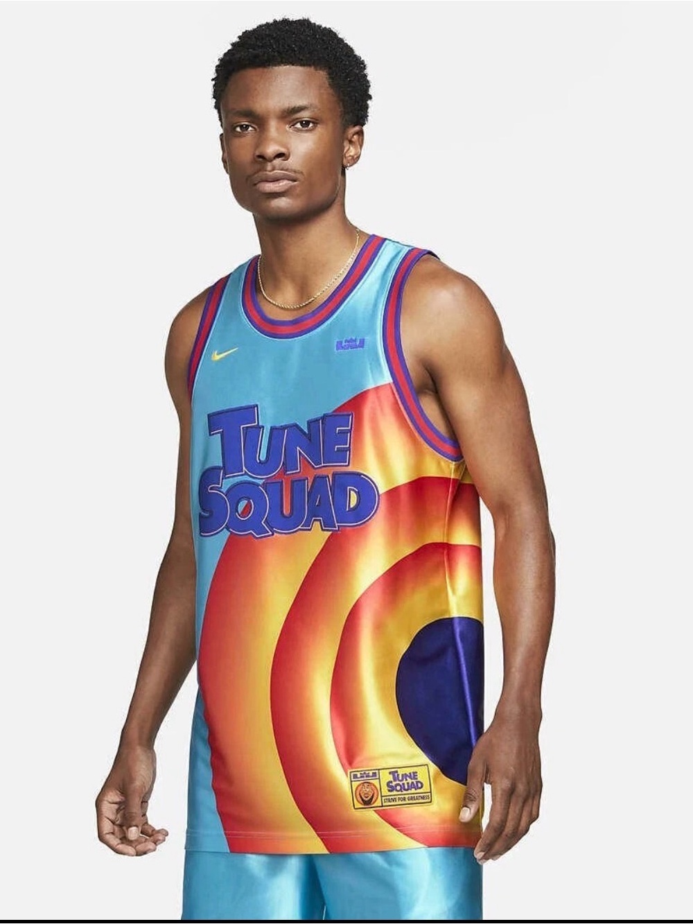 EUC Nike LeBron x Space Jam Tune Squad jersey #6 Dri-Fit